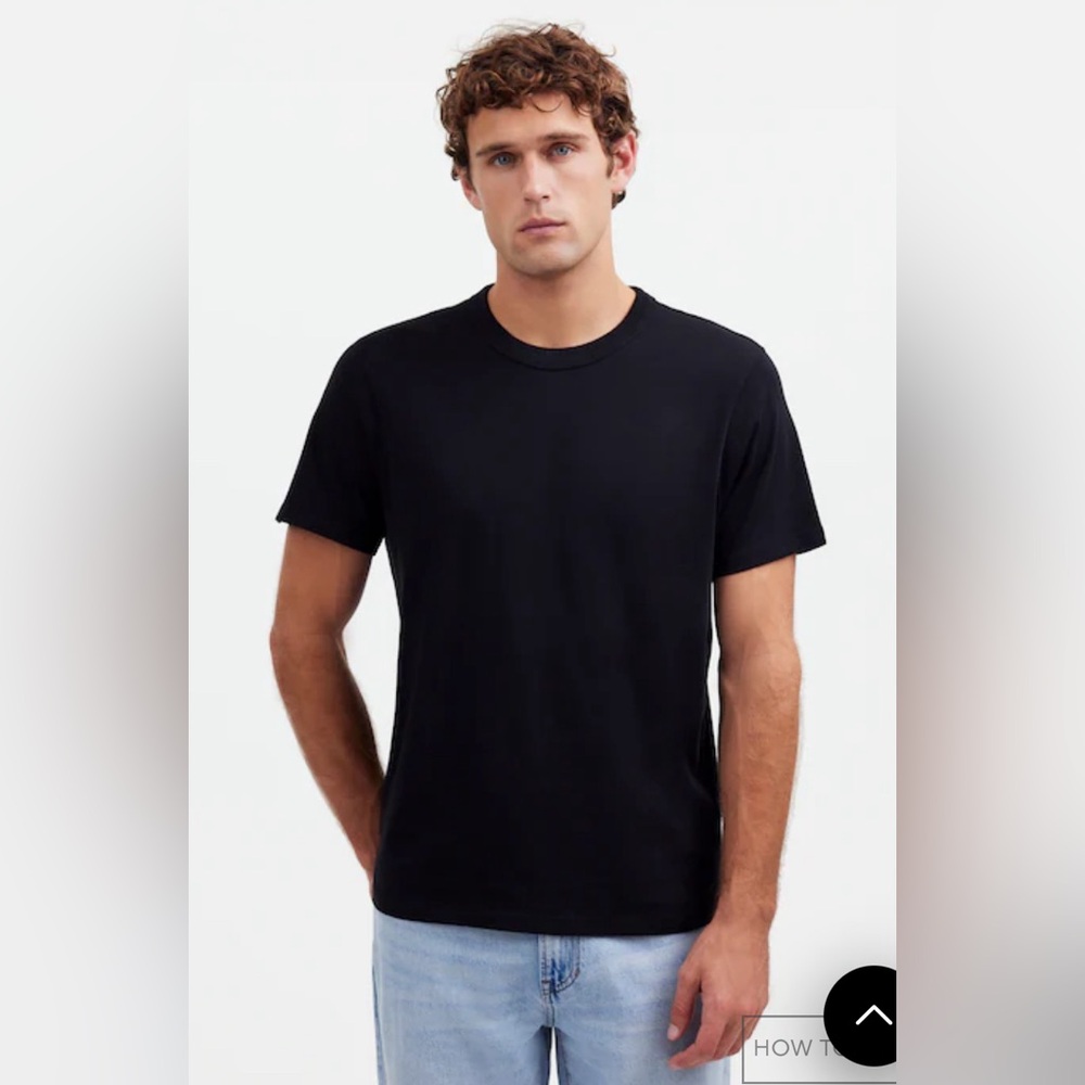 Madewell Garment-Dyed Allday Crewneck Tee Size Large NEW No Tag